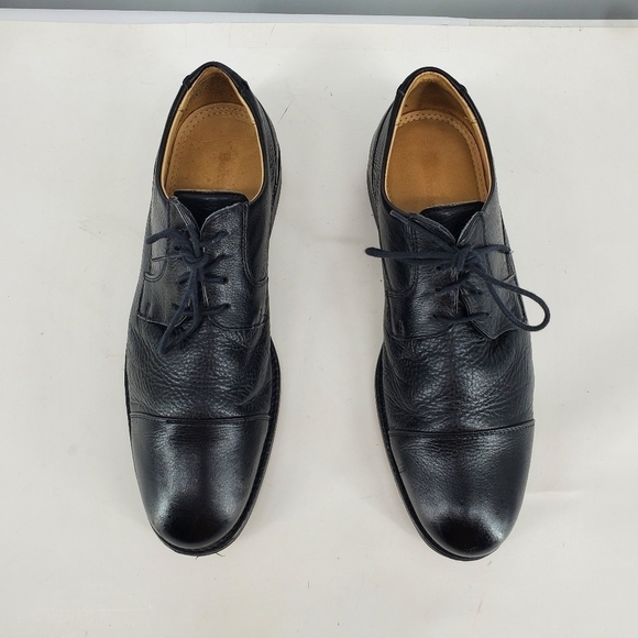 Studio Belvedere Shoe Mens 11 D Duke Cap Toe Black Oxfords main image 7